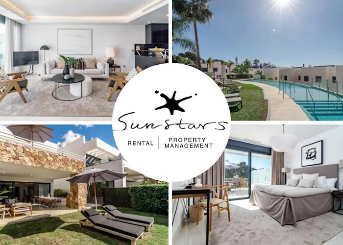 Luxury 3 Bedroom Townhouse On Marbellas Golden Mile With Walking Distance Puerto Banus