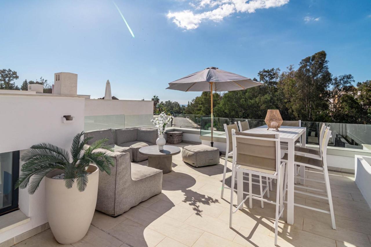 Luxury 3 Bedroom Townhouse On Marbellas Golden Mile With Walking Distance Puerto Banus Marbella