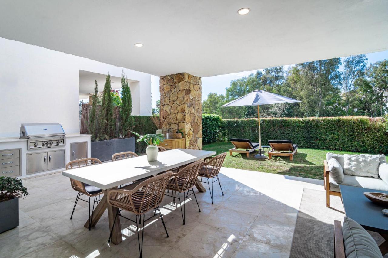 Luxury 3 Bedroom Townhouse On Marbellas Golden Mile With Walking Distance Puerto Banus Marbella