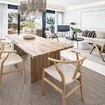 Luxury 3 Bedroom Townhouse On Marbellas Golden Mile With Walking Distance Puerto Banus
