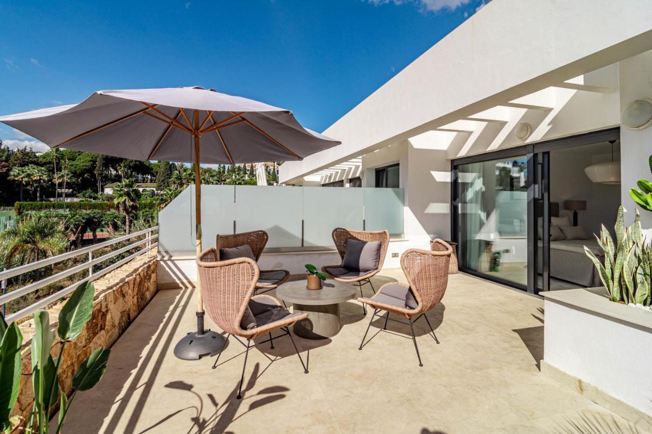 Luxury 3 Bedroom Townhouse On Marbellas Golden Mile With Walking Distance Puerto Banus Marbella